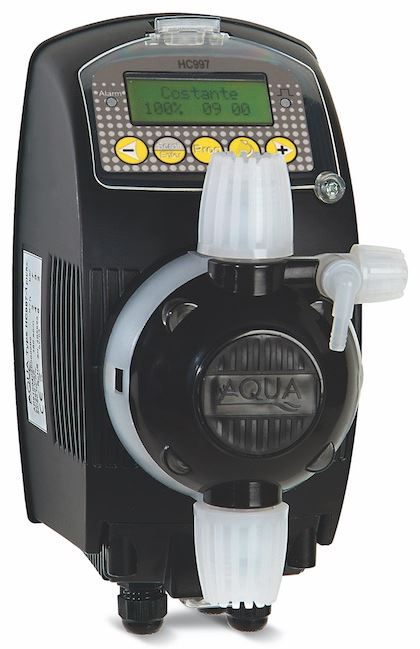 Насос дозирующий Aqua мод.HC997  на 4А, (10-4/12-02/14-00) л/ч -бар,  22  ват,  230в,