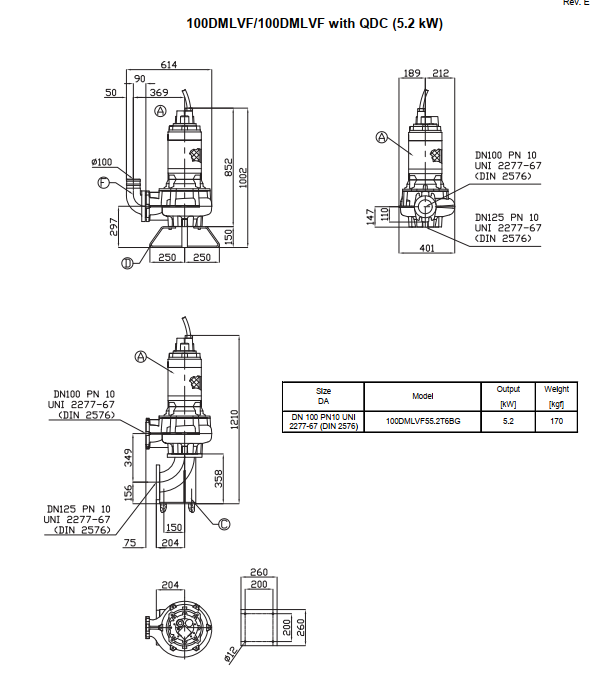 Насос Ebara 100DMLVF57.5T4AG заказать со складов по всей России