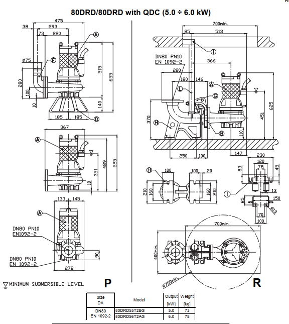 Насос Ebara 80DRD55T2BG заказать со складов по всей России