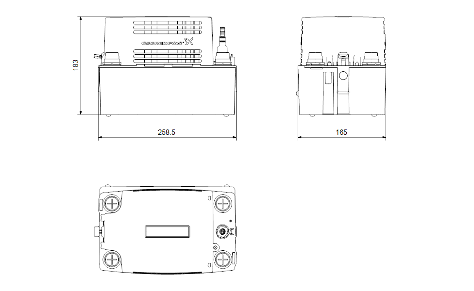 Насос Grundfos CONLIFT1 купить по цене 17792 руб.