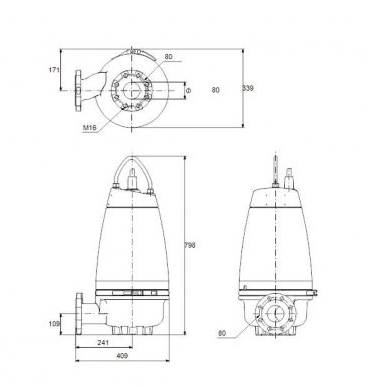 Насос Grundfos SEV.80.80.11.4.50D заказать со складов по всей России