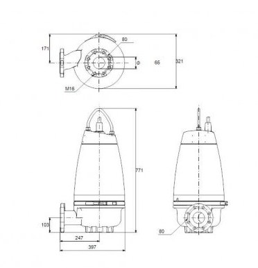 Насос Grundfos SEV.65.80.22.2.50D заказать со складов по всей России