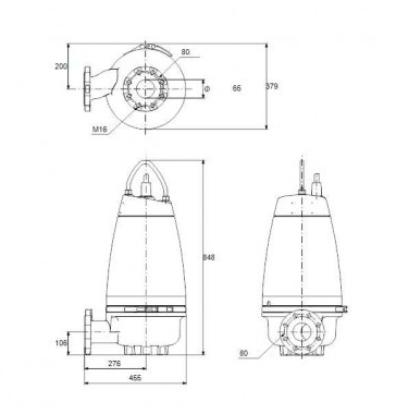 Насос Grundfos SEV.65.80.40.2.51D заказать со складов по всей России