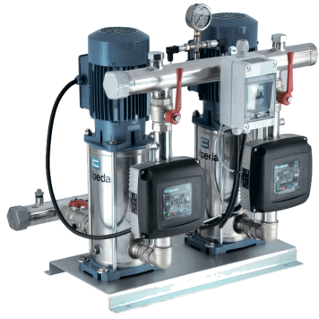 Установка повышения давления с насосом Calpeda BS2F 2MXV 25-205/C