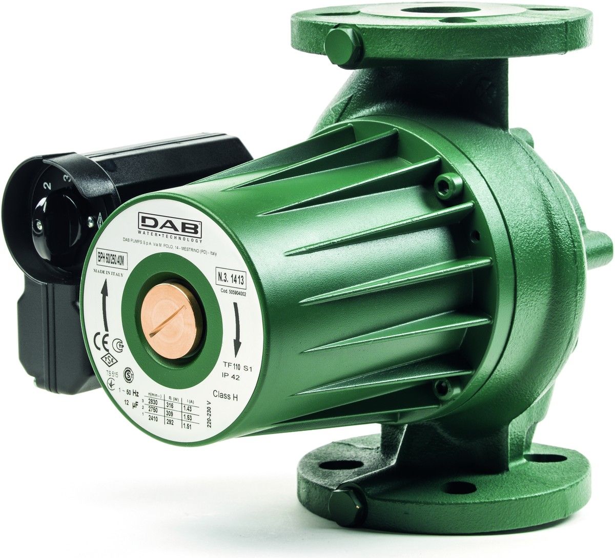 Насос циркуляционный промышленный DAB BPH 120/250.40T заказать со складов по всей России