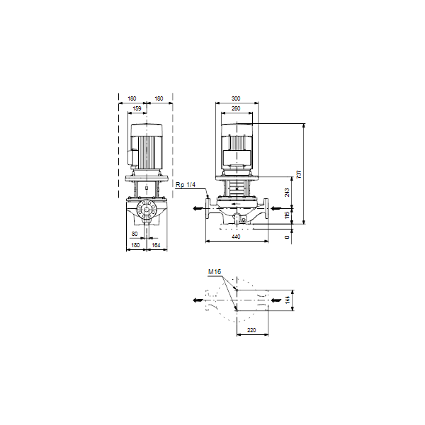 Насос Grundfos TP 80-250/2 A-F-A-BAQE-MX1 купить по цене "по запросу"