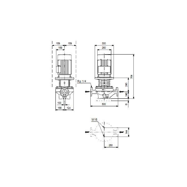 Насос Grundfos TP 100-240/2 A-F-A-BQQE-MX1 оформить заказ с доставкой с ближайшего склада