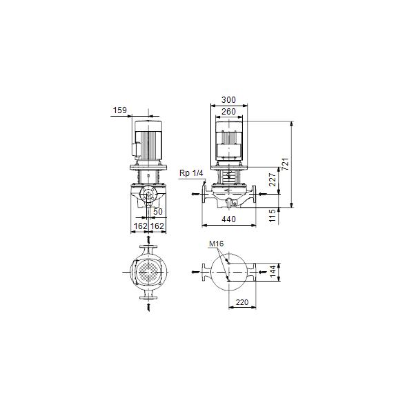 Насос Grundfos TP 50-420/2 A-F-A-BAQE-MX1 заказать со складов по всей России