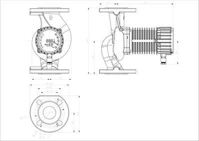 Насос циркуляционный NMT MAX C 50/40 F280 купить по цене 65742 руб.