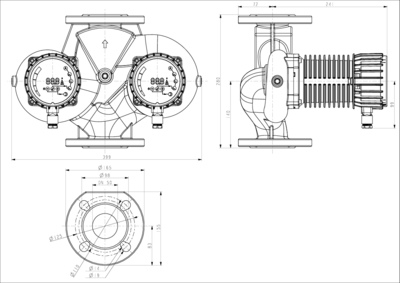 Насос циркуляционный NMTD MAX 50/40 F280 купить по цене 123258 руб.