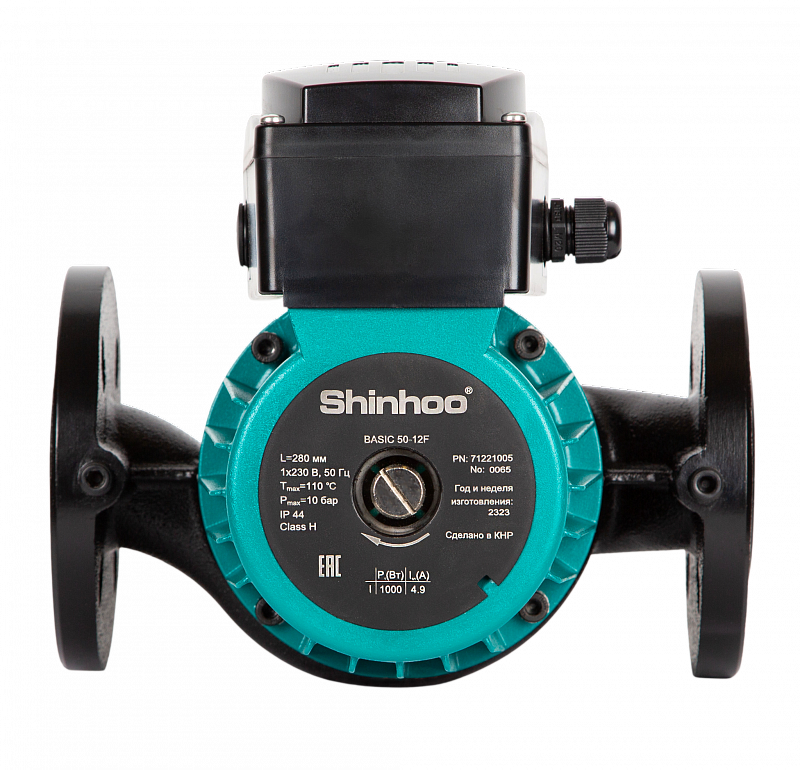 Насос циркуляционный SHINHOO BASIC 50-12F 230V