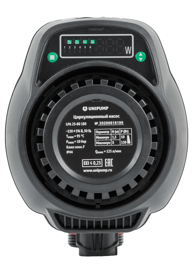 Циркуляционный насос Unipump LPA 25-40 заказать со складов по всей России