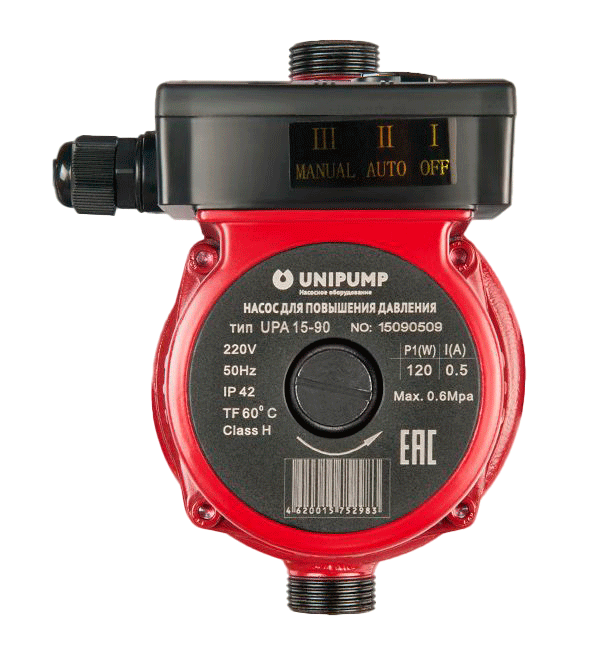 Насос циркуляционный Unipump UPА 15-90 160