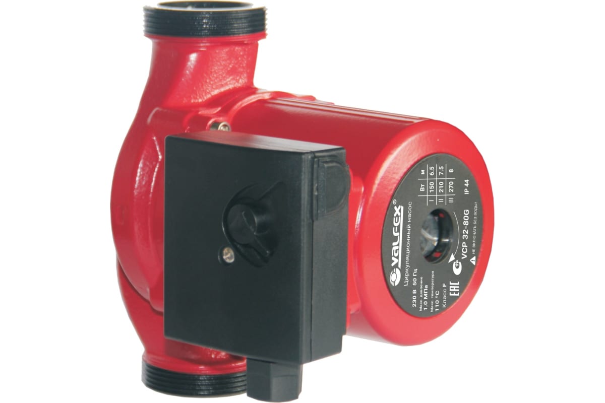 Циркуляционный насос VALFEX VCP 32-60G 180мм (с гайками) купить с доставкой по РФ