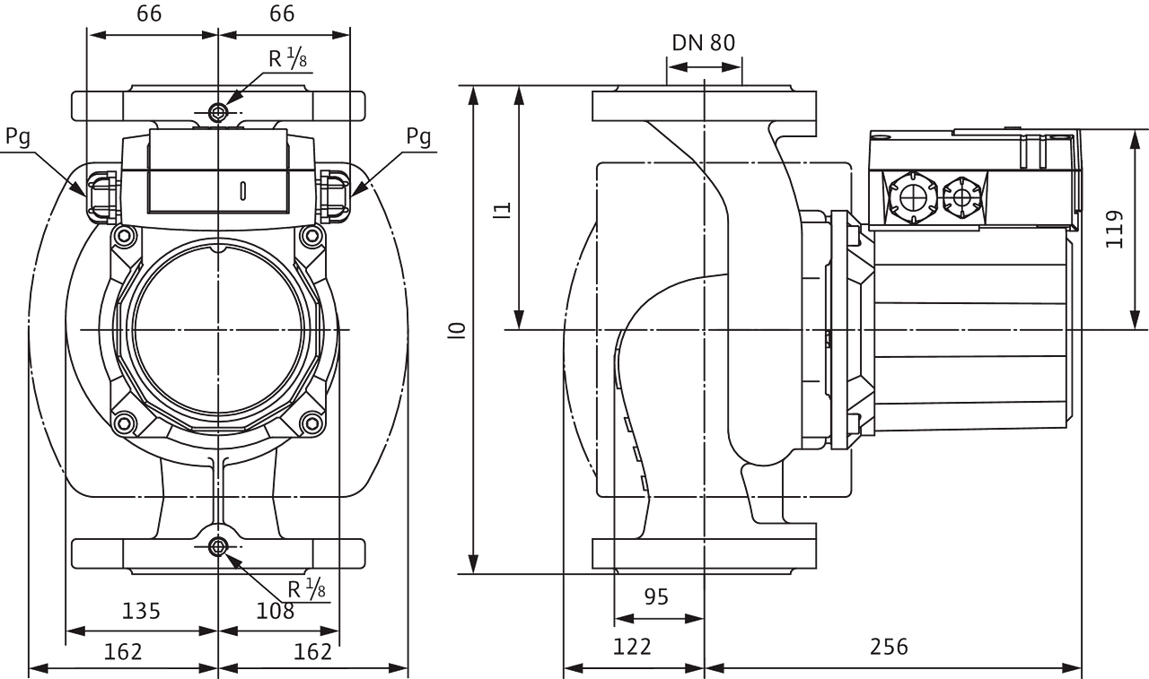 Насос Wilo TOP-Z 80/10 DM PN6 GG купить по цене 274810 руб.