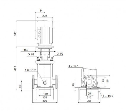 Насос Grundfos CR20-3 A-F-A-E-HQQE 3x400D 50 HZ заказать со складов по всей России