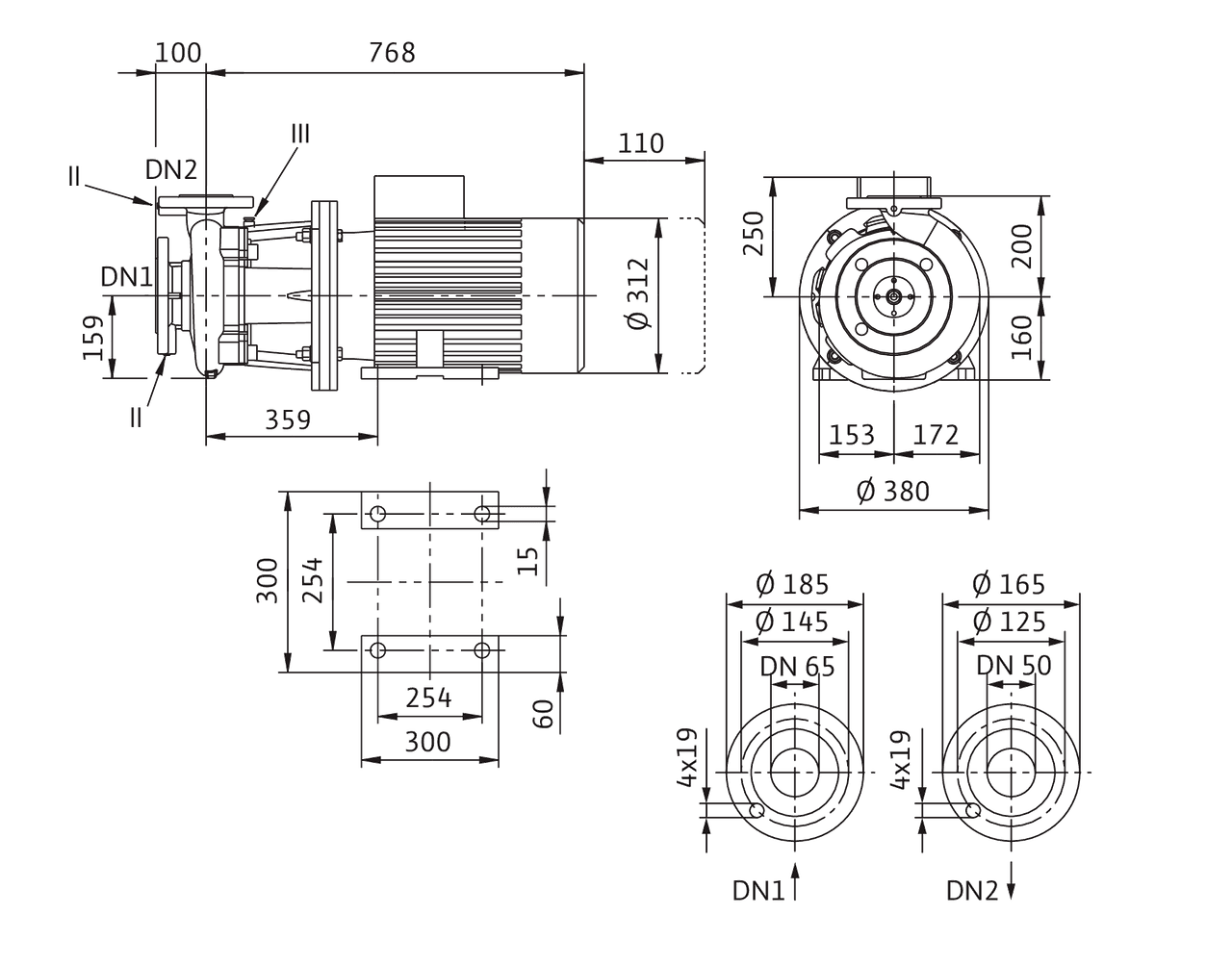 Насос Wilo CronoBloc-BL 50/220-18,5/2 оформить заказ с доставкой с ближайшего склада