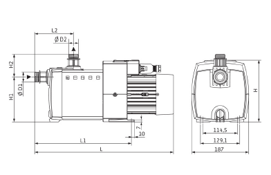 Насос Wilo HiMulti 3-44 P/1/5/230 купить по цене 61985 руб.