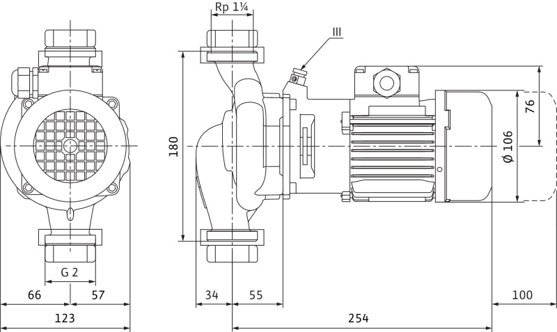 Насос Wilo IPL 30/80-0,12/2 купить по цене 108285 руб.