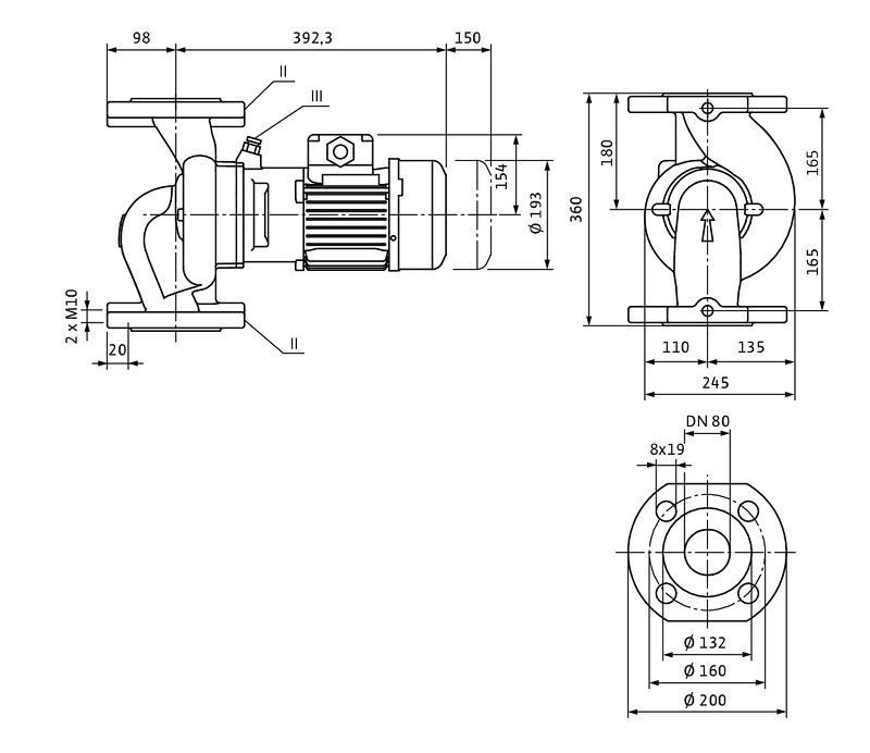 Насос Wilo IPL 80/115-2,2/2 купить по цене 163627 руб.