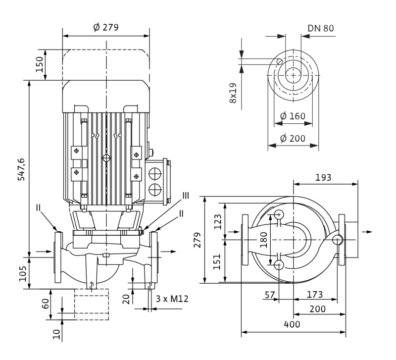 Насос Wilo IPL 80/155-7,5/2 купить по цене 206726 руб.