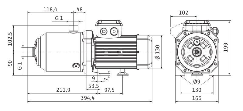 Насос Wilo MEDANA CH1-L.404-1/E/A/10T купить по цене 39100 руб.