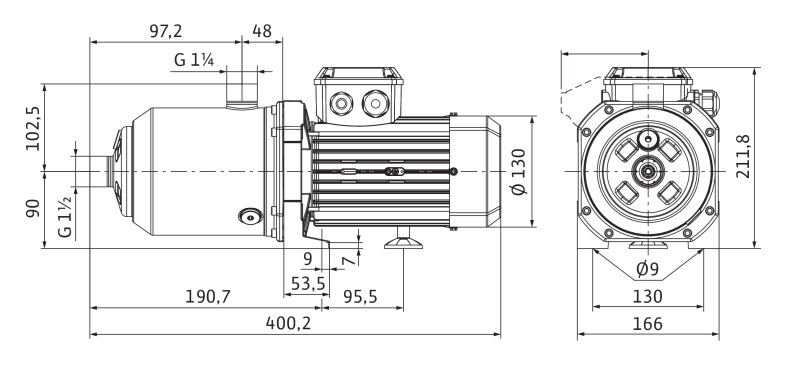 Насос Wilo MEDANA CH1-L.1002-1/E/E/10T заказать со складов по всей России