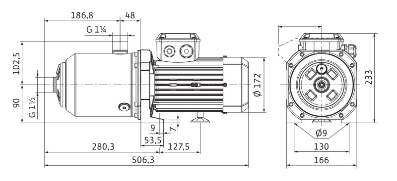 Насос Wilo MEDANA CH1-L.1005-1/E/E/10T заказать со складов по всей России
