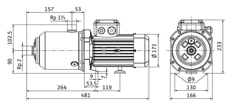 Насос Wilo MEDANA CH1-L.1604-1/E/E/10T заказать со складов по всей России