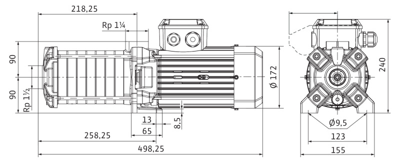 Насос Wilo MEDANA CH1-LC.1005-5/E/E/10T заказать со складов по всей России