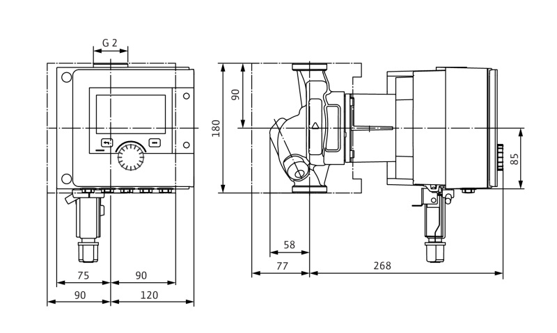 Насос Wilo Stratos MAXO-Z 30/0,5-12 PN10 купить по цене 147315 руб.