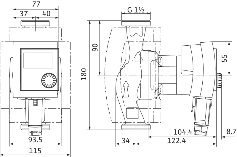 Насос Wilo STRATOS PICO-Z 25/1-6 купить по цене "по запросу"