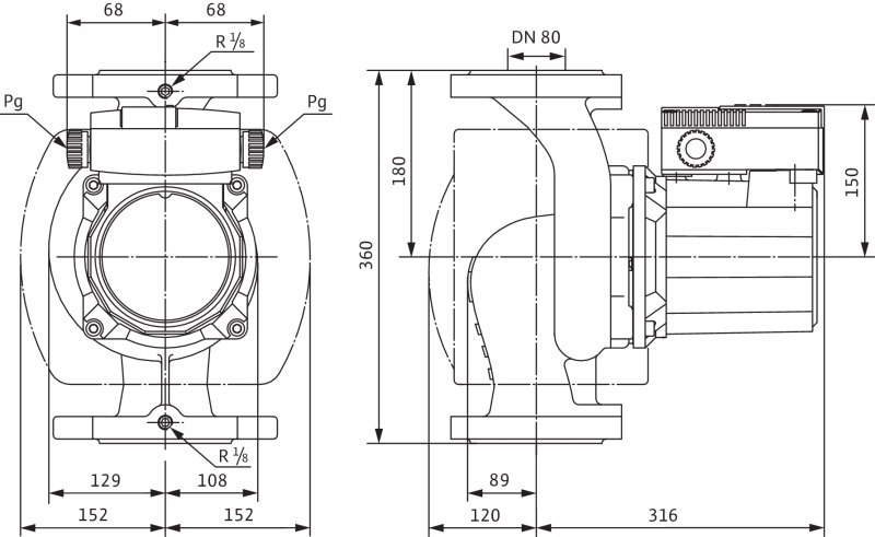 Насос Wilo TOP-S 80/20 DM PN6 заказать со складов по всей России