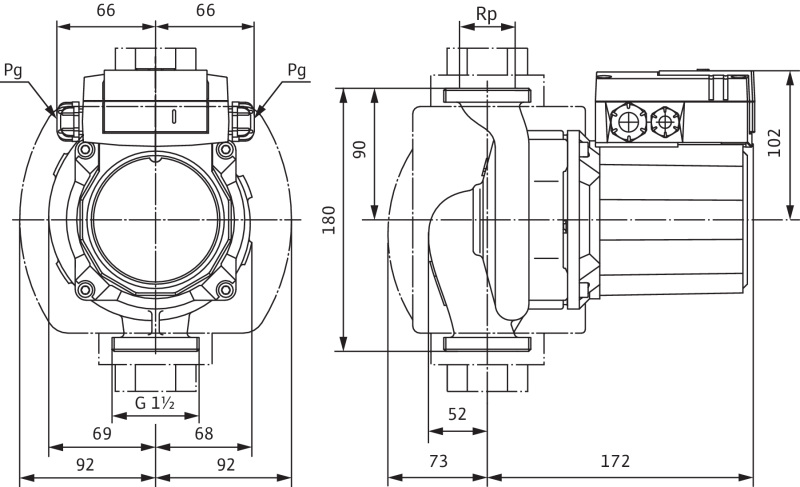 Насос Wilo TOP-Z 25/10 DM PN6/10 заказать со складов по всей России