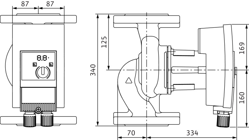 Насос Wilo YONOS MAXO 65/0,5-12 PN6/10 купить по цене 185294 руб.