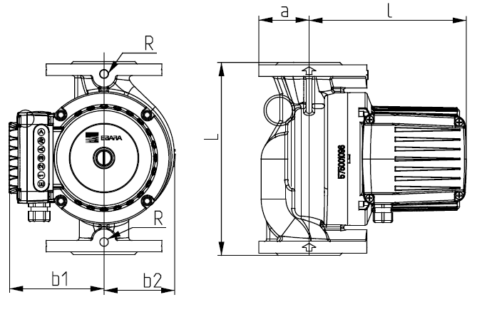 Насос Ebara MR B 40-120 F заказать со складов по всей России