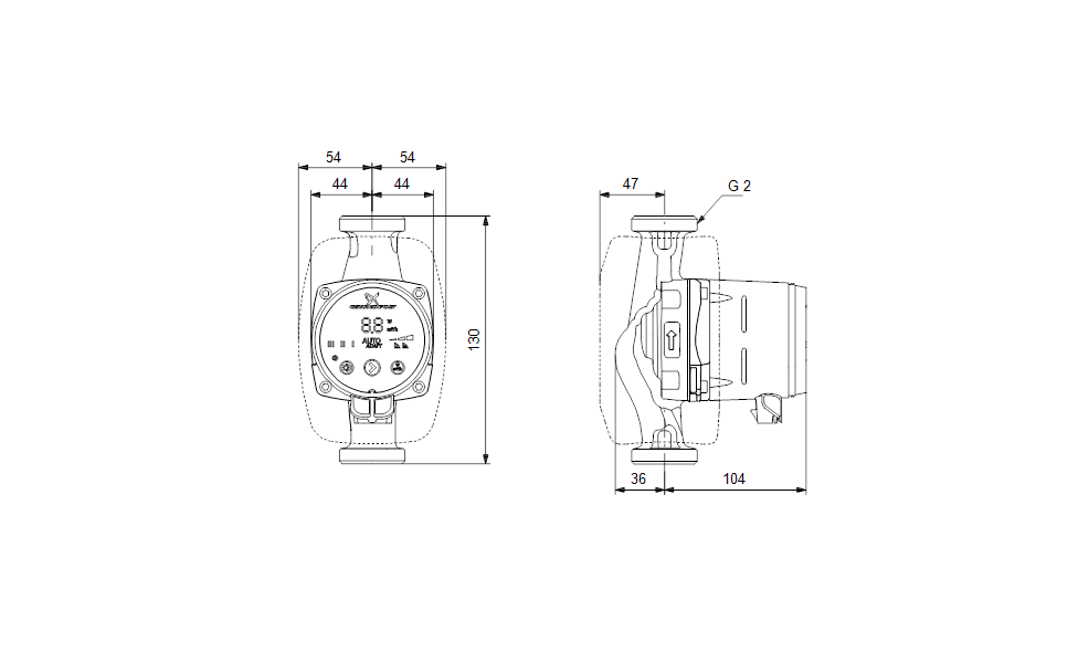 Насос циркуляционный ALPHA3 32-60 Grundfos заказать со складов по всей России