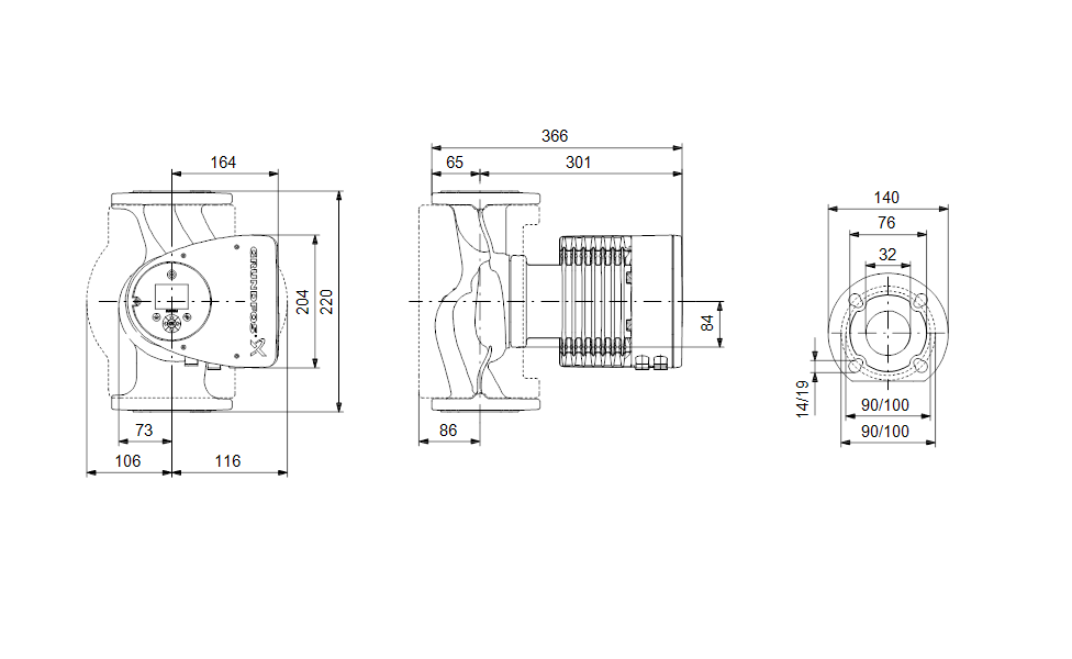 Насос Grundfos MAGNA3 32-120 F заказать со складов по всей России