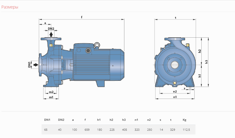 Насос Pedrollo F 40/250 А без контрфланцев 15,0 кВт купить по цене 286258 руб.