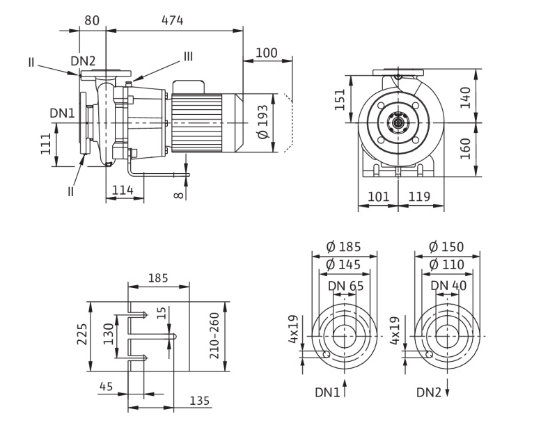 Насос Wilo BL 40/120-2,2/2 купить по цене 151135 руб.