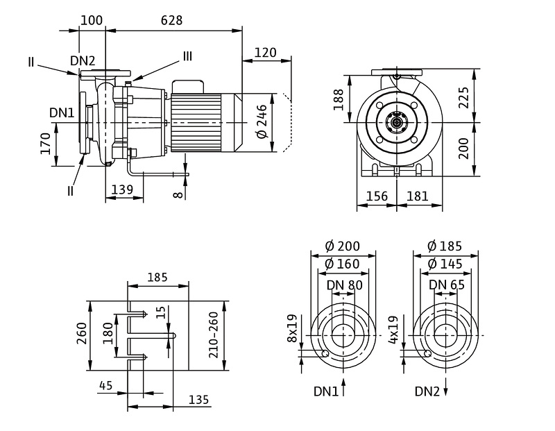 Насос Wilo BL 65/220-4/4 заказать со складов по всей России
