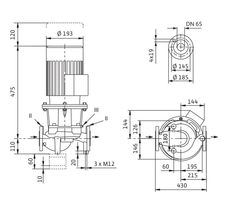 Насос Wilo IL 65/160-1,1/4 купить по цене 168444 руб.