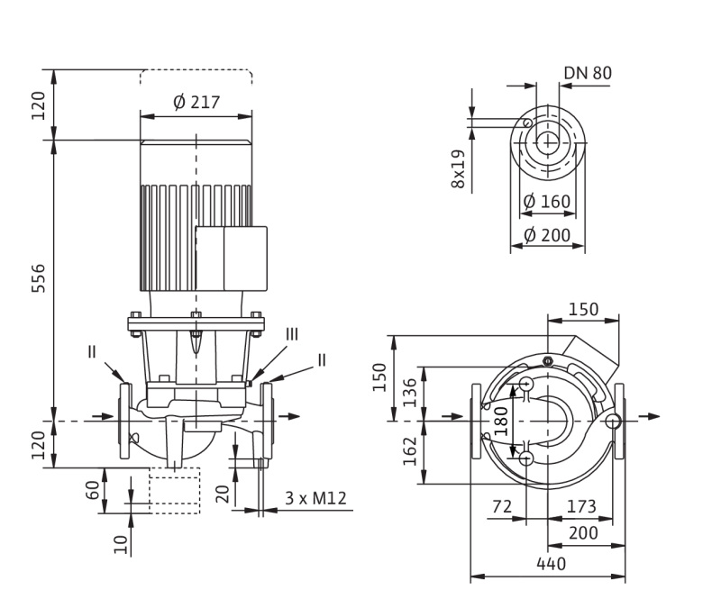 Насос Wilo IL 80/170-2,2/4 купить по цене 181093 руб.