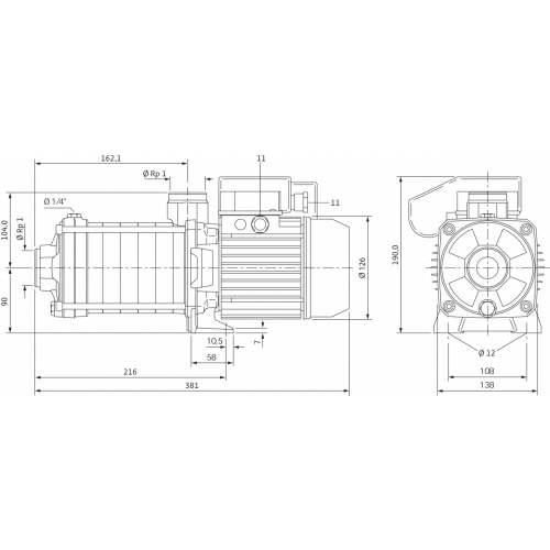 Насос Wilo MHIL 304-E-3-400-50-2 заказать со складов по всей России
