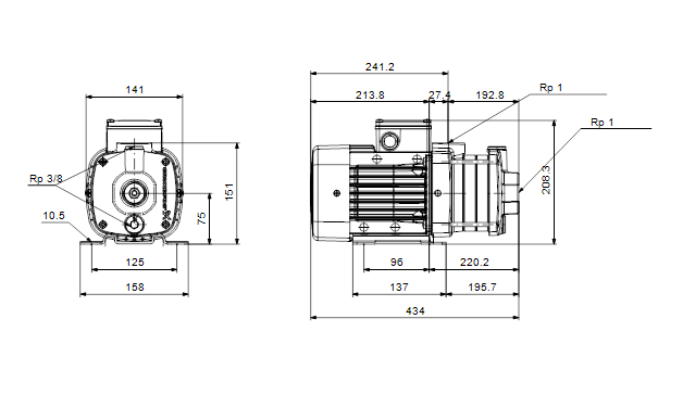 Насос Grundfos CM3-8 A-R-A-E-AVBE C-A-A-N купить по цене "по запросу"