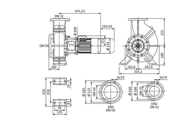 Насос Wilo BL 32/250,1-1,5/4 купить по цене "по запросу"