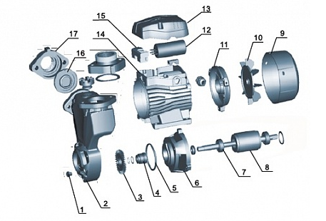 Насос LEO XKSm 80-1 L5906 заказать со складов по всей России