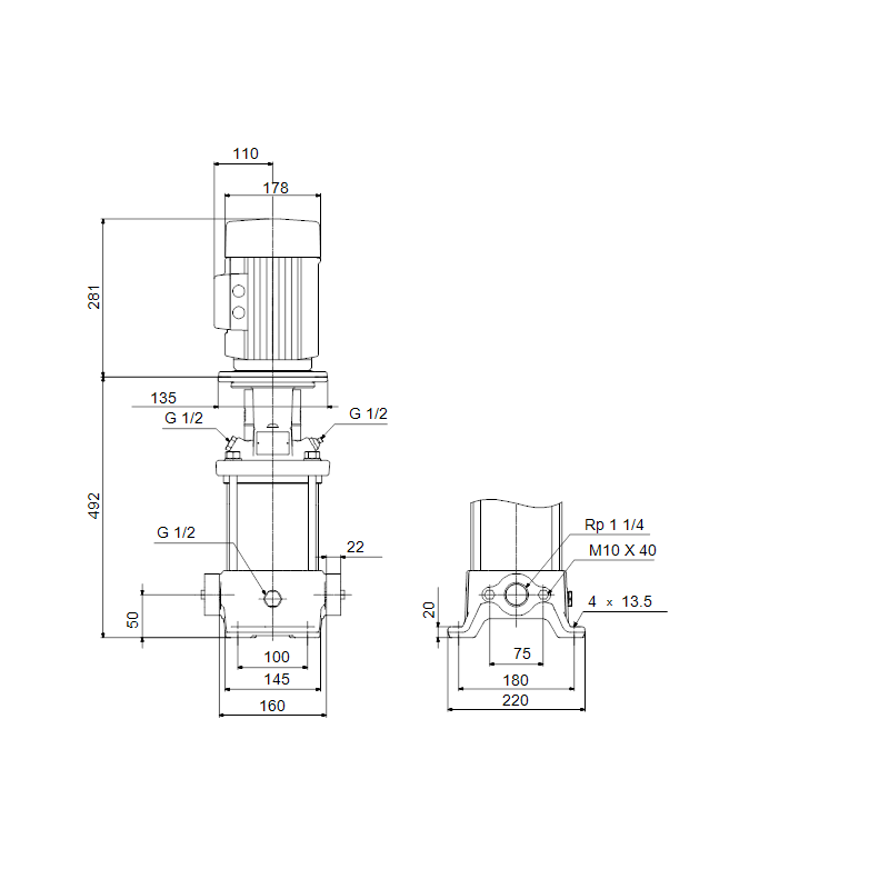 Насос Grundfos CR5-10 A-A-A-E-HQQE 3x230/400 50HZ оформить заказ с доставкой с ближайшего склада