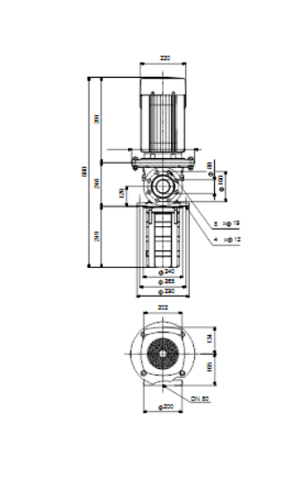Насос Grundfos MTR 64-2/1 A-F-A-HUUE 5,5kW 3x380-415V 50Hz купить по цене "по запросу"