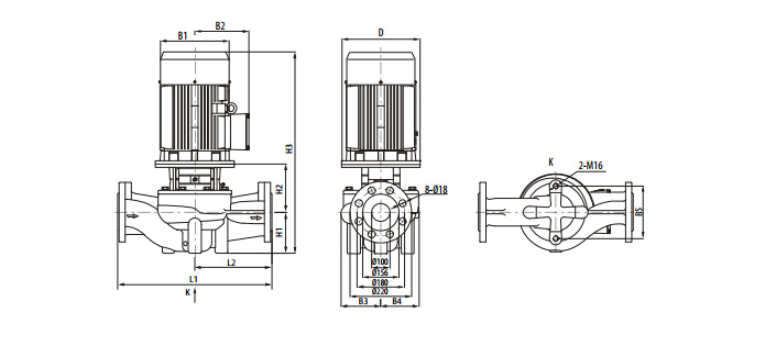 Насос Waterstry SCRV 100-17G/2, 3х380/660V; 5,5 kw; раб. колесо - чугун купить по цене "по запросу"